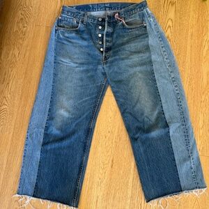 B Sides Vintage Lasso Slouch Crop Jean